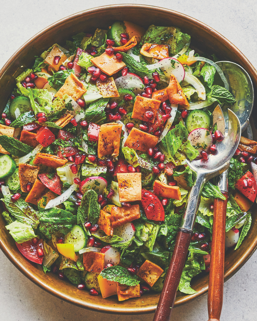 Fattoush Salad Recipe | The Fattoush Girls