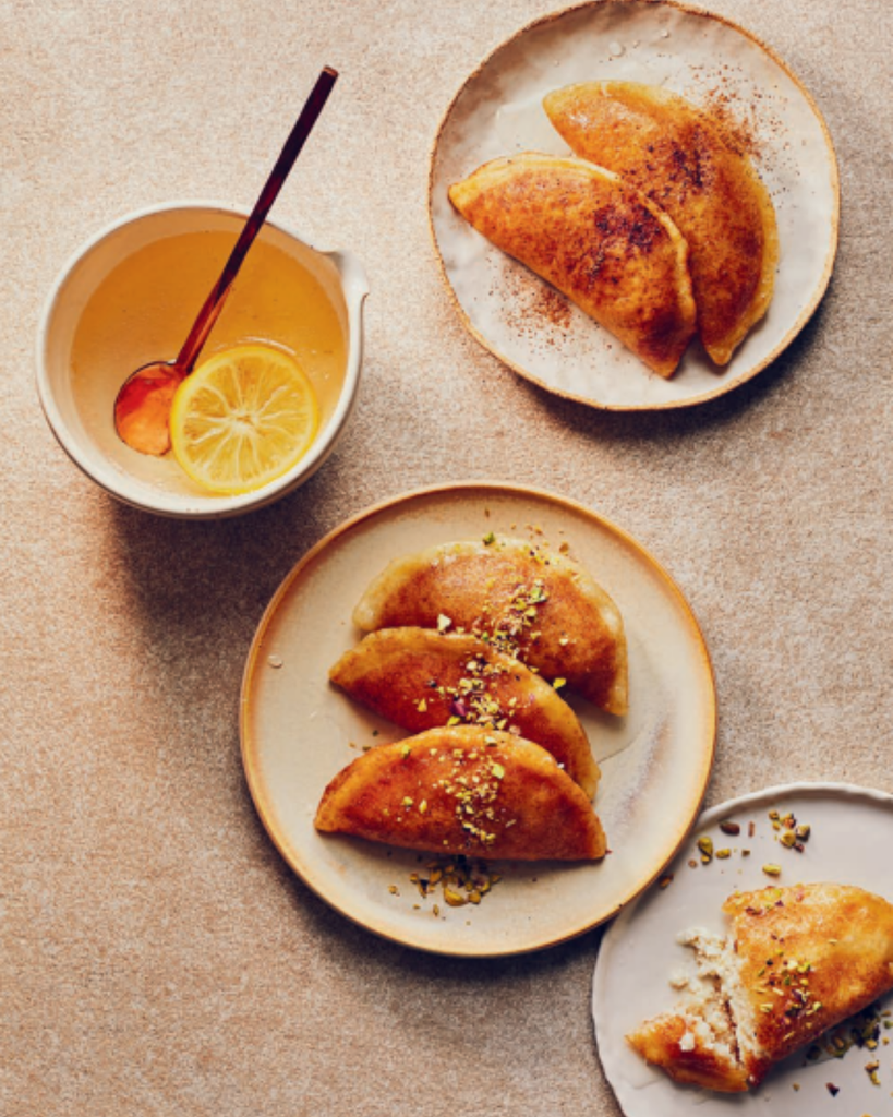 Recette Atayef (crêpes farcies orientales ) | Les Filles Fattoush