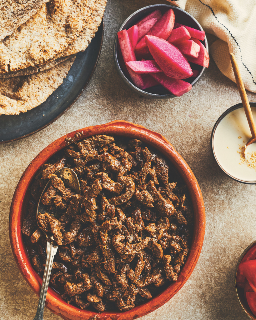 Shawarma (bœuf mariné) | Les Filles Fattoush